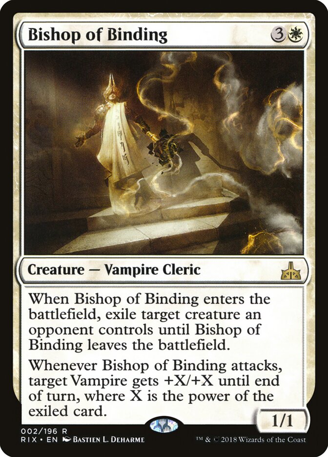 Bispo do Aprisionamento / Bishop of Binding - Magic: The Gathering - MoxLand