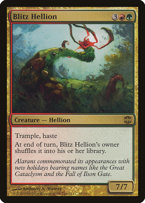 Avernal do Ataque-relâmpago / Blitz Hellion - Magic: The Gathering - MoxLand