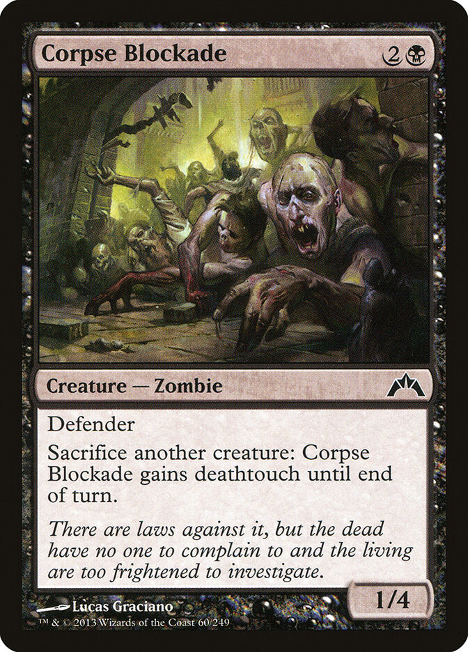 Bloqueio de Cadáveres / Corpse Blockade - Magic: The Gathering - MoxLand