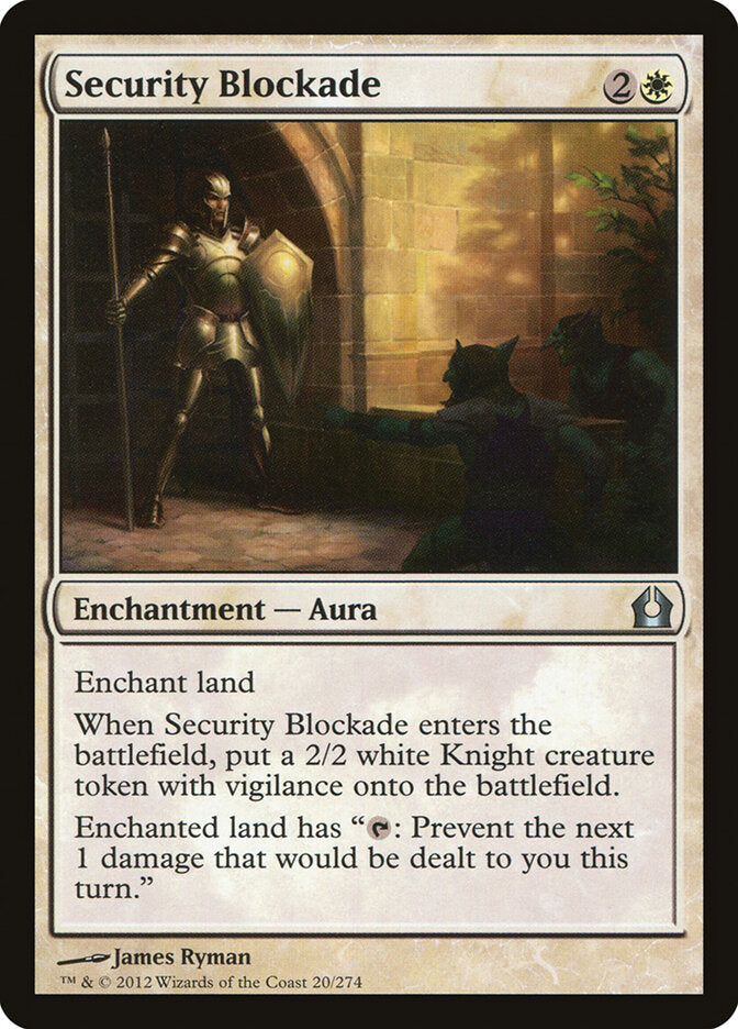 Bloqueio de Segurança / Security Blockade - Magic: The Gathering - MoxLand