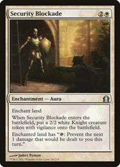 Bloqueio de Segurança / Security Blockade - Magic: The Gathering - MoxLand
