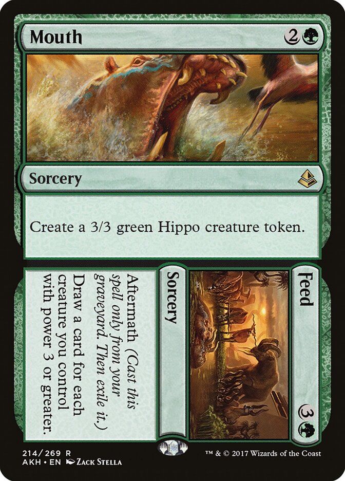 Boca / Alimentar / Mouth / Feed - Magic: The Gathering - MoxLand