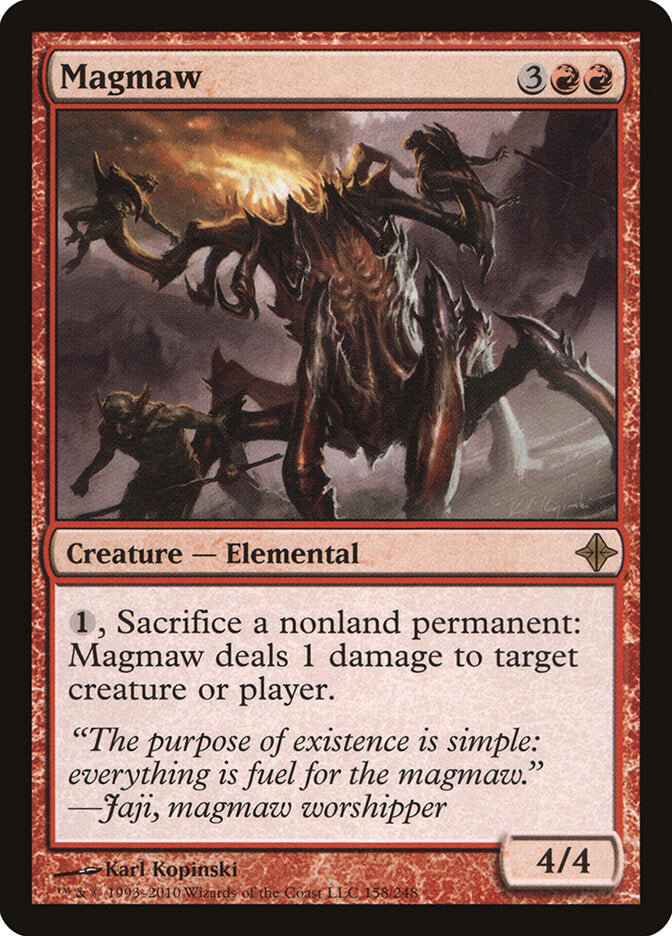 Bocarra de Magma / Magmaw - Magic: The Gathering - MoxLand