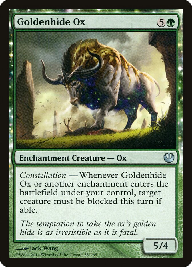 Boi do Couro Dourado / Goldenhide Ox - Magic: The Gathering - MoxLand