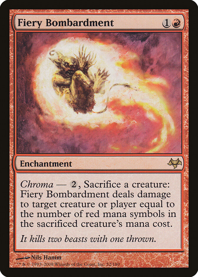 Bombardeio Flamejante / Fiery Bombardment - Magic: The Gathering - MoxLand