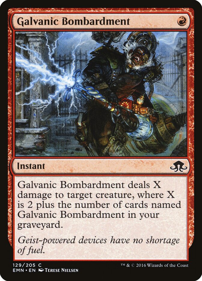 Bombardeio Galvânico / Galvanic Bombardment - Magic: The Gathering - MoxLand