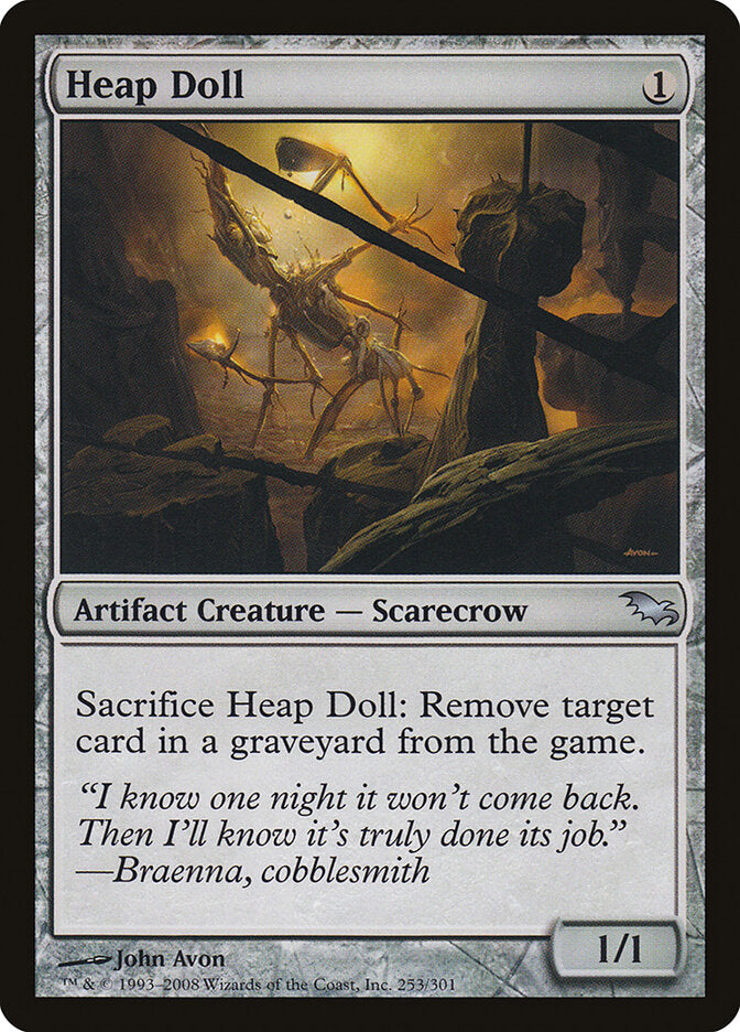 Boneco Cata-Lixo / Heap Doll - Magic: The Gathering - MoxLand