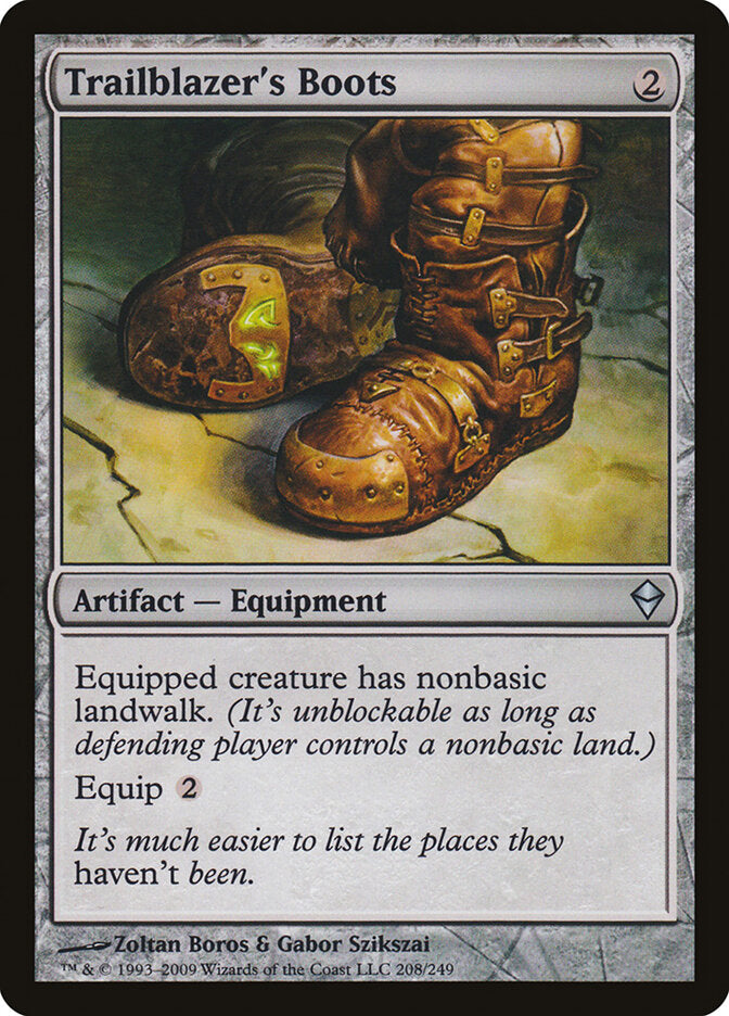 Botas do Desbravador / Trailblazer's Boots - Magic: The Gathering - MoxLand