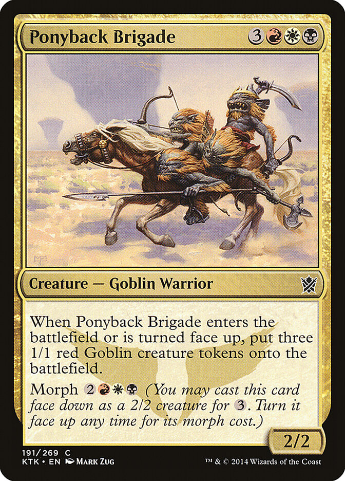 Brigada Dorso de Pônei / Ponyback 