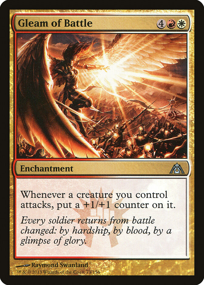 Brilho da Batalha / Gleam of Battle - Magic: The Gathering - MoxLand