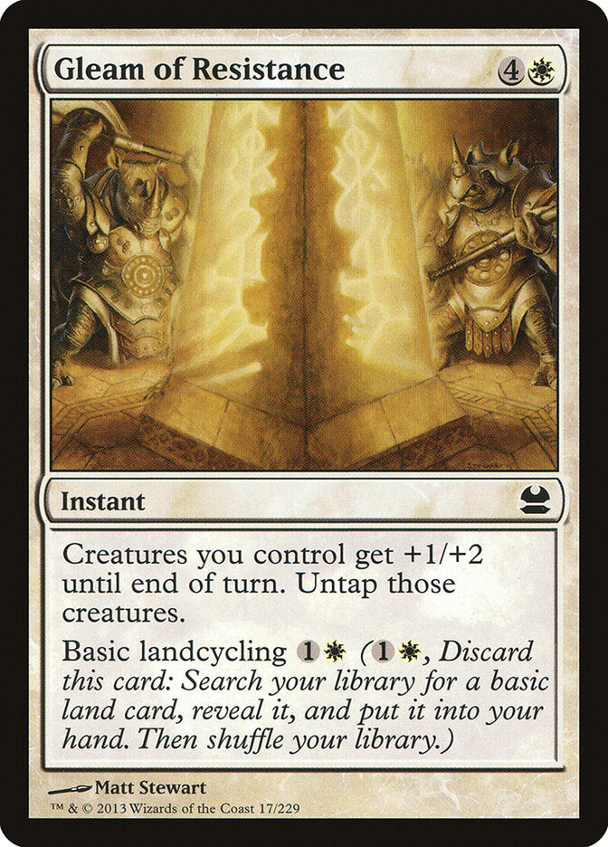 Brilho de Resistência / Gleam of Resistance - Magic: The Gathering - MoxLand