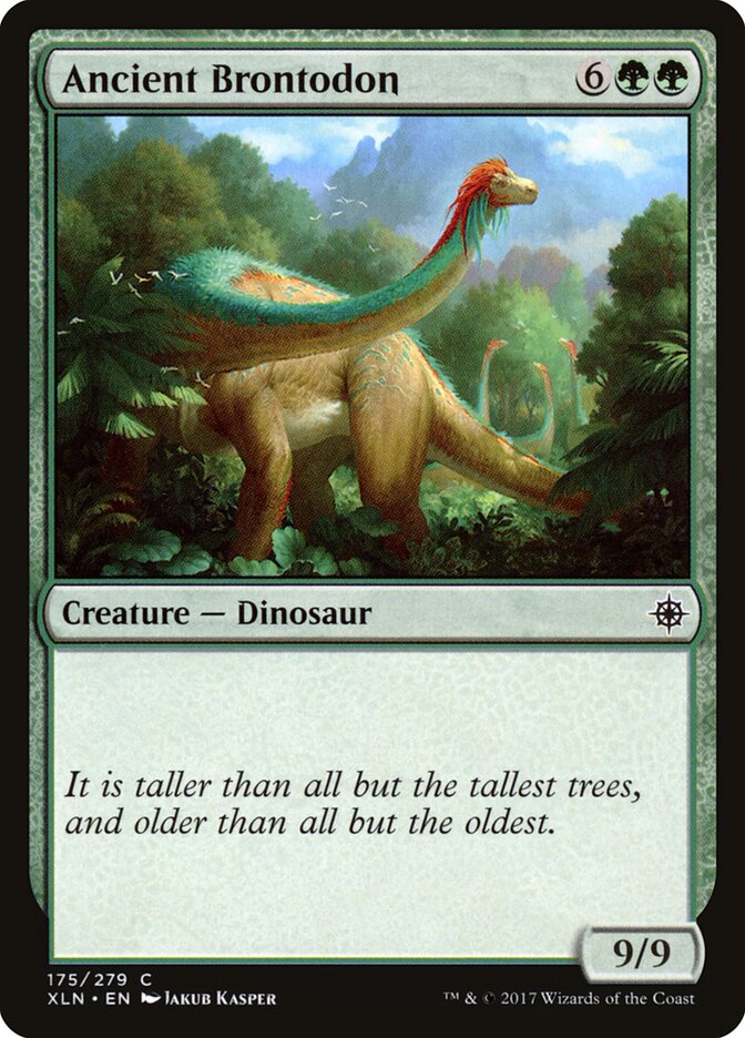 Brontodonte Ancestral / Ancient Brontodon - Magic: The Gathering - MoxLand