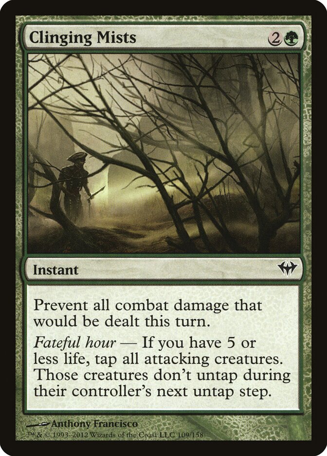 Brumas Pegajosas / Clinging Mists - Magic: The Gathering - MoxLand