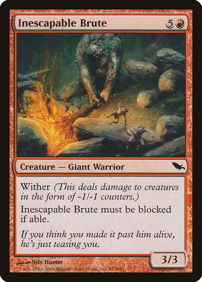 Brutamontes Inescapável / Inescapable Brute - Magic: The Gathering - MoxLand