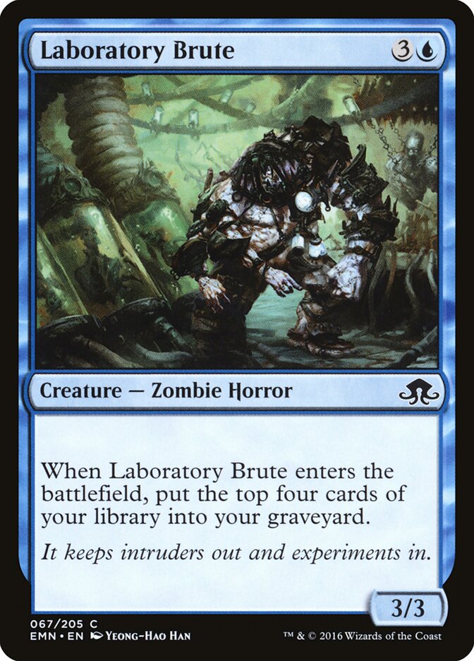 Bruto do Laboratório / Laboratory Brute - Magic: The Gathering - MoxLand