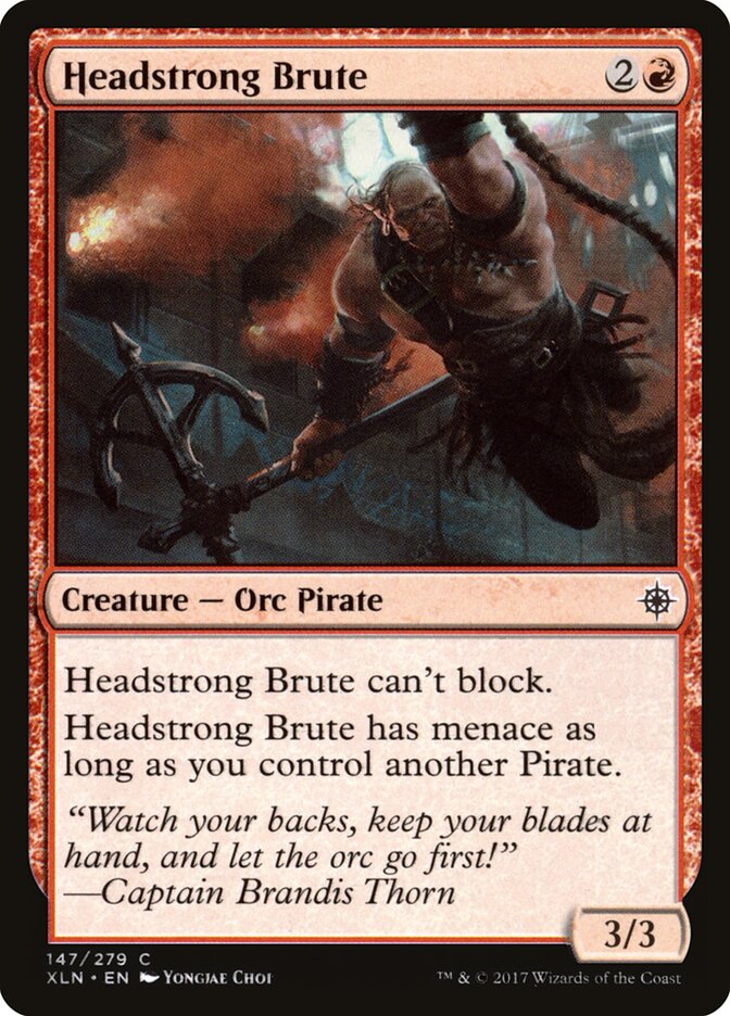 Bruto Obstinado / Headstrong Brute - Magic: The Gathering - MoxLand
