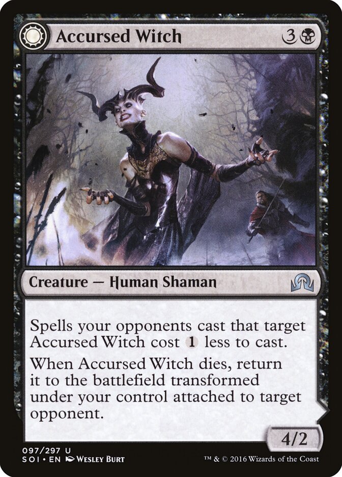 Bruxa Amaldiçoada / Accursed Witch - Magic: The Gathering - MoxLand