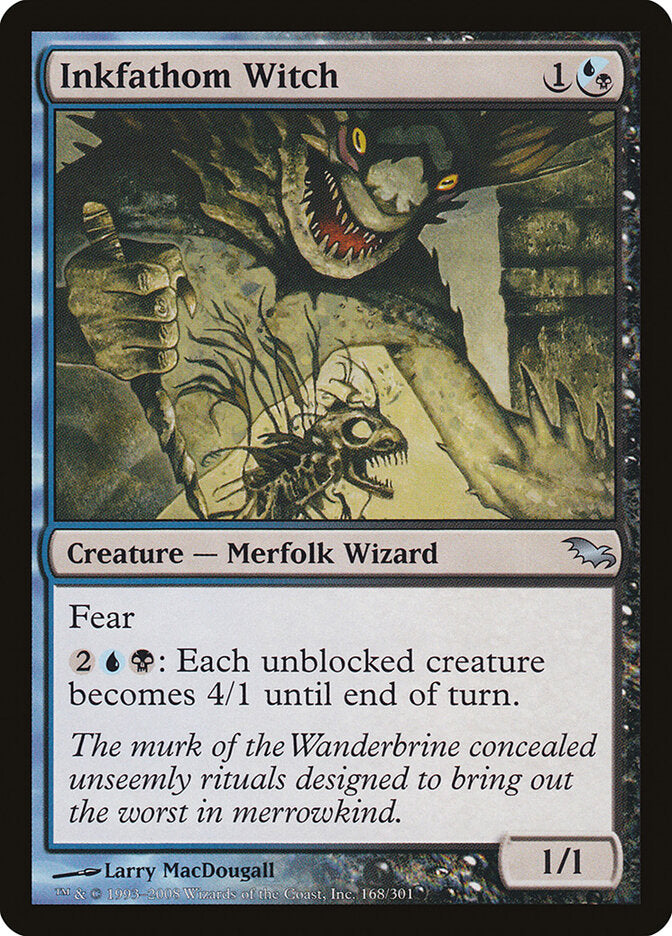 Bruxa Braçatinta / Inkfathom Witch - Magic: The Gathering - MoxLand