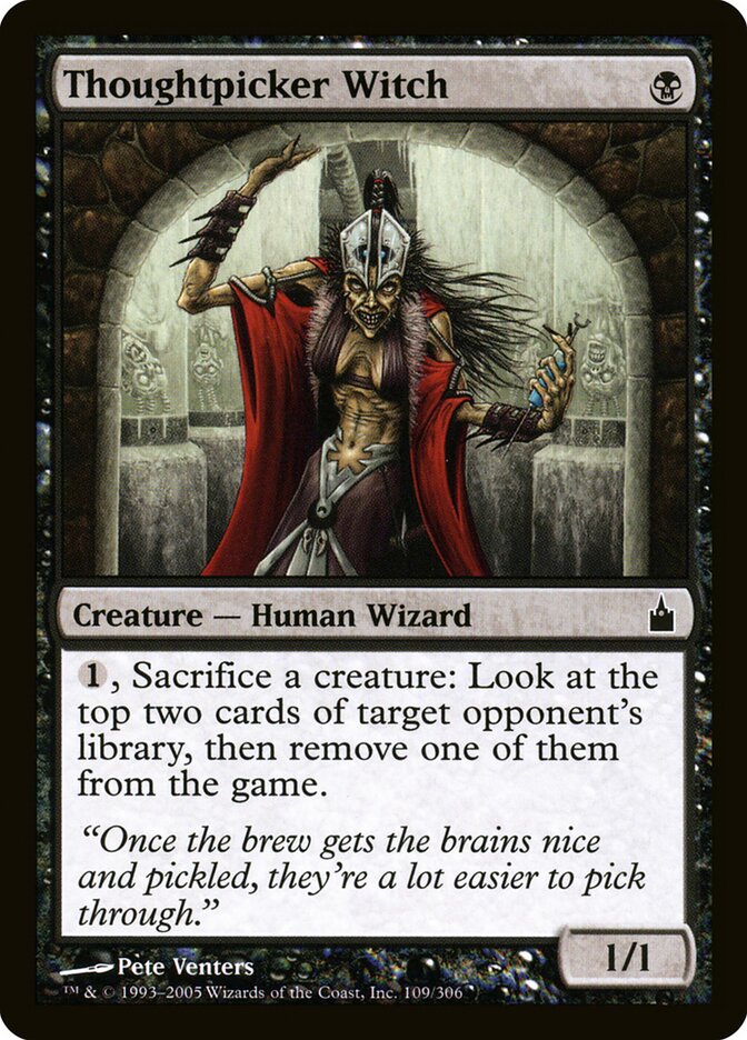 Bruxa Cata-Pensamento / Thoughtpicker Witch - Magic: The Gathering - MoxLand