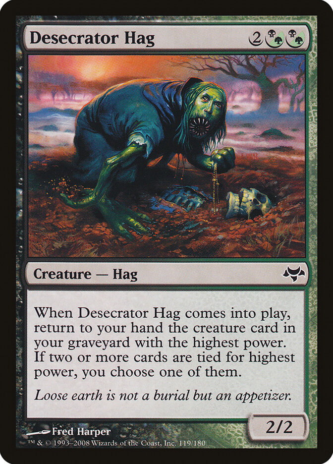 Bruxa Profanadora / Desecrator Hag - Magic: The Gathering - MoxLand