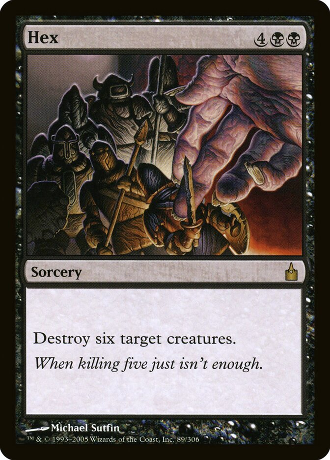 Bruxaria / Hex - Magic: The Gathering - MoxLand