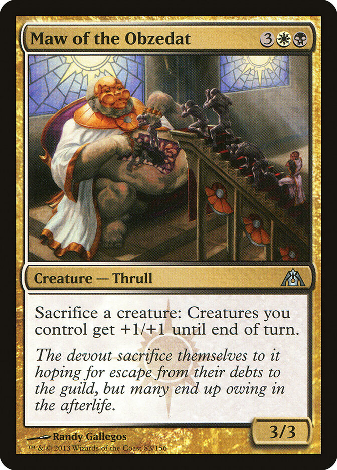Bucho do Obzedat / Maw of the Obzedat - Magic: The Gathering - MoxLand