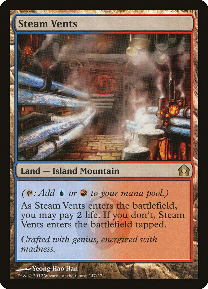 Bueiros de Vapor / Steam Vents - Magic: The Gathering - MoxLand