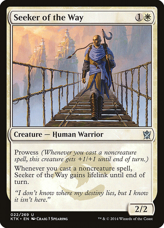 Buscador do Caminho / Seeker of the Way - Magic: The Gathering - MoxLand