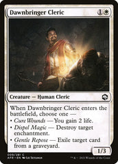 Clérigo Arauto da Aurora / Dawnbringer Cleric - Magic: The Gathering - MoxLand