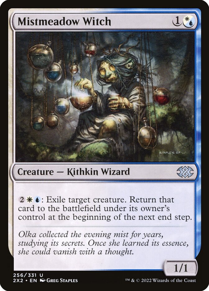 Bruxa da Nevoplanície / Mistmeadow Witch - Magic: The Gathering - MoxLand