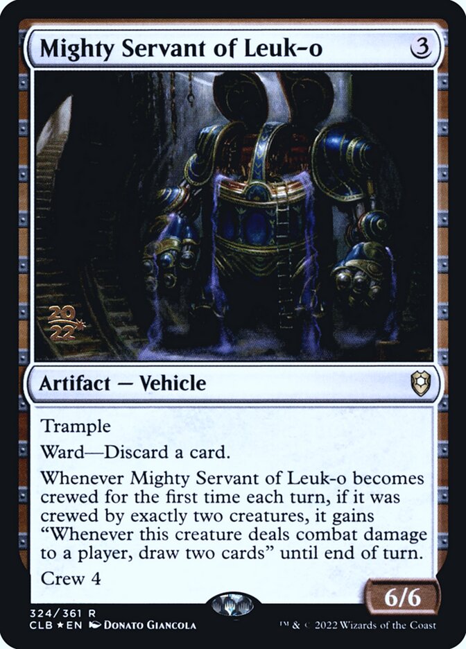 Servo Poderoso de Leuk-o / Mighty Servant of Leuk-o - Magic: The Gathering - MoxLand