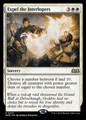 Expulsar os Intrusos / Expel the Interlopers - Magic: The Gathering - MoxLand