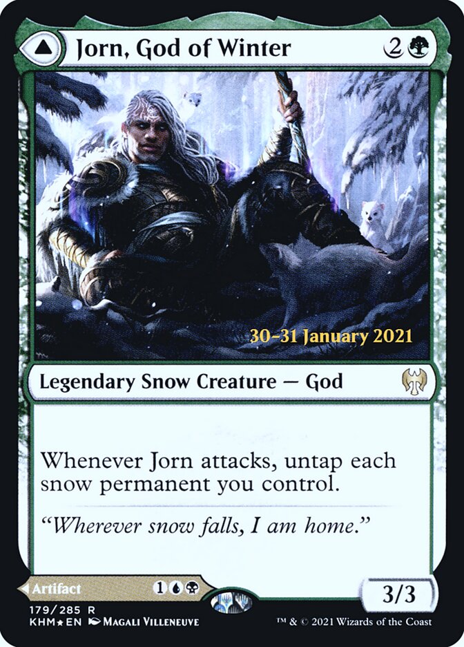Jorn, Deus do Inverno / Jorn, God of Winter - Magic: The Gathering - MoxLand