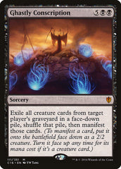 Conscrição Fantasmal / Ghastly Conscription - Magic: The Gathering - MoxLand