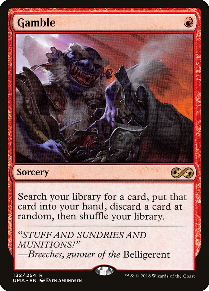 Transação Aleatória / Gamble - Magic: The Gathering - MoxLand
