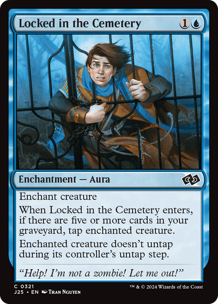 Trancado no Cemitério / Locked in the Cemetery - Magic: The Gathering - MoxLand