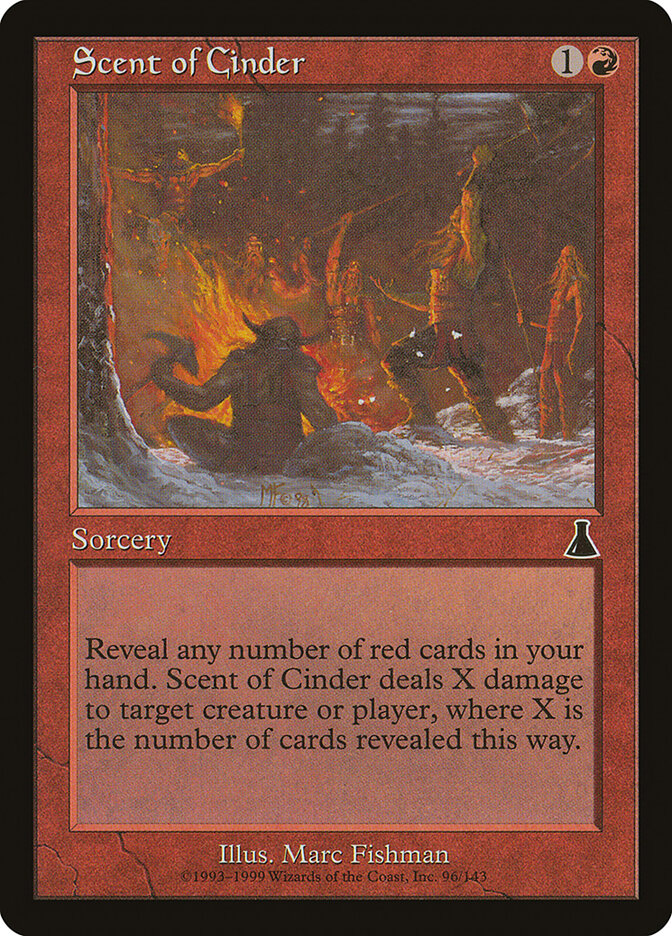 Aroma Cinerário / Scent of Cinder - Magic: The Gathering - MoxLand