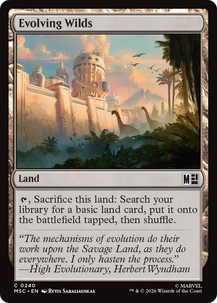 Terras em Desenvolvimento / Evolving Wilds - Magic: The Gathering - MoxLand