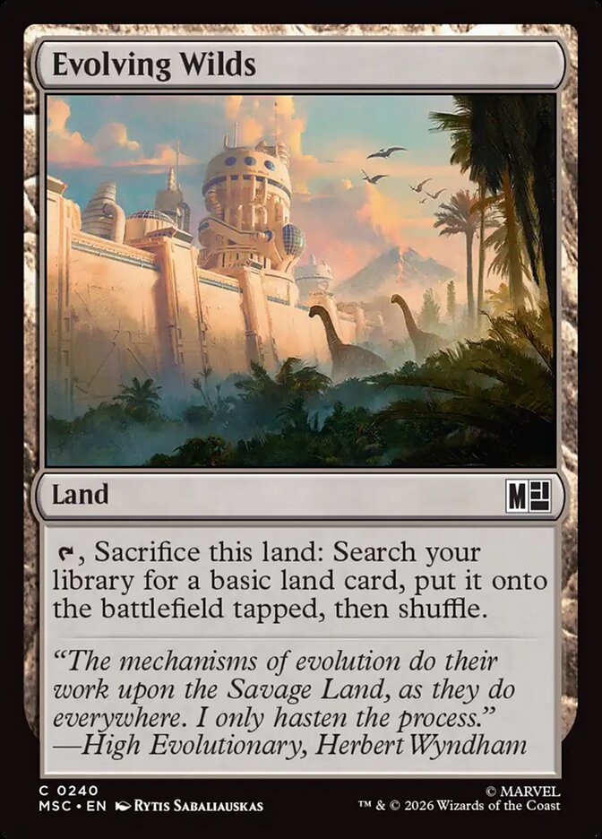 Terras em Desenvolvimento / Evolving Wilds - Magic: The Gathering - MoxLand