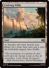 Terras em Desenvolvimento / Evolving Wilds - Magic: The Gathering - MoxLand