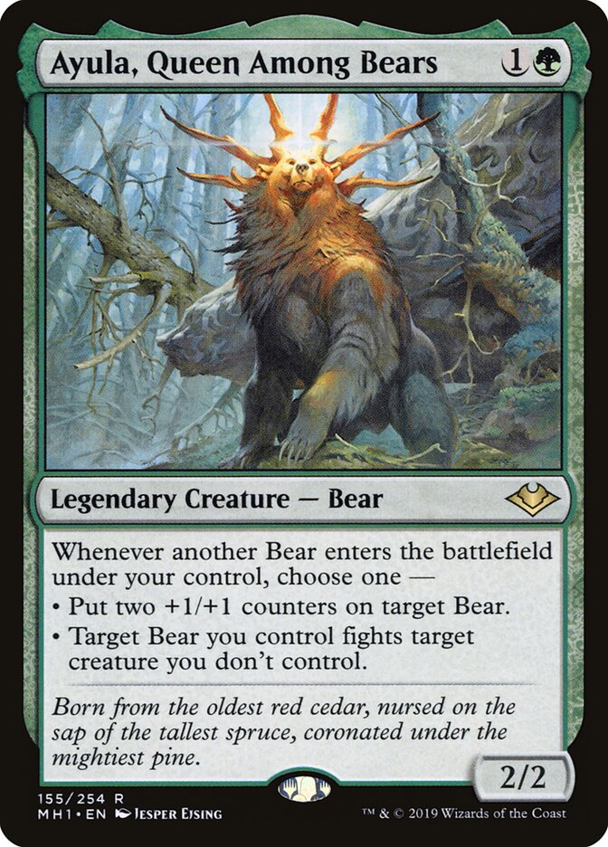 Ayula, Rainha entre os Ursos / Ayula, Queen Among Bears - Magic: The Gathering - MoxLand