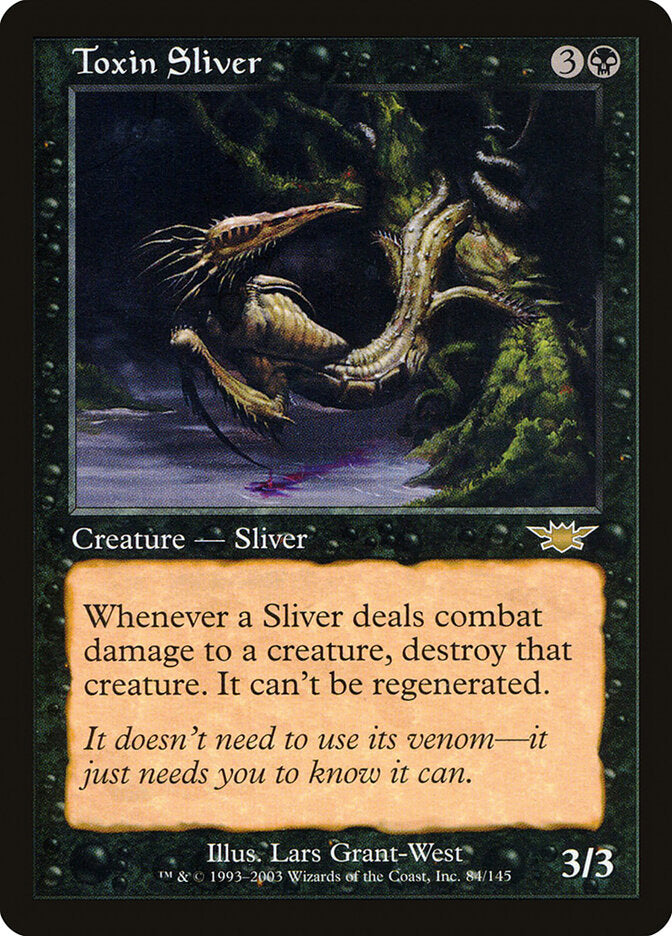 Fractius de Toxina / Toxin Sliver - Magic: The Gathering - MoxLand