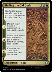 Aprisionar os Antigos Deuses / Binding the Old Gods - Magic: The Gathering - MoxLand
