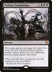 Transfusão Profana / Profane Transfusion - Magic: The Gathering - MoxLand