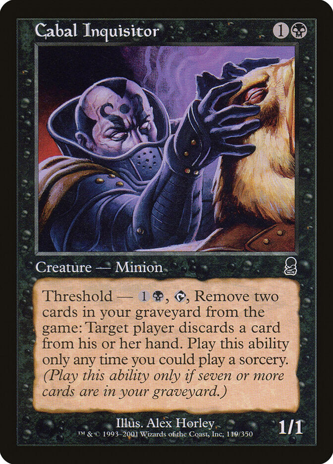 Inquisidor da Cabala / Cabal Inquisitor - Magic: The Gathering - MoxLand