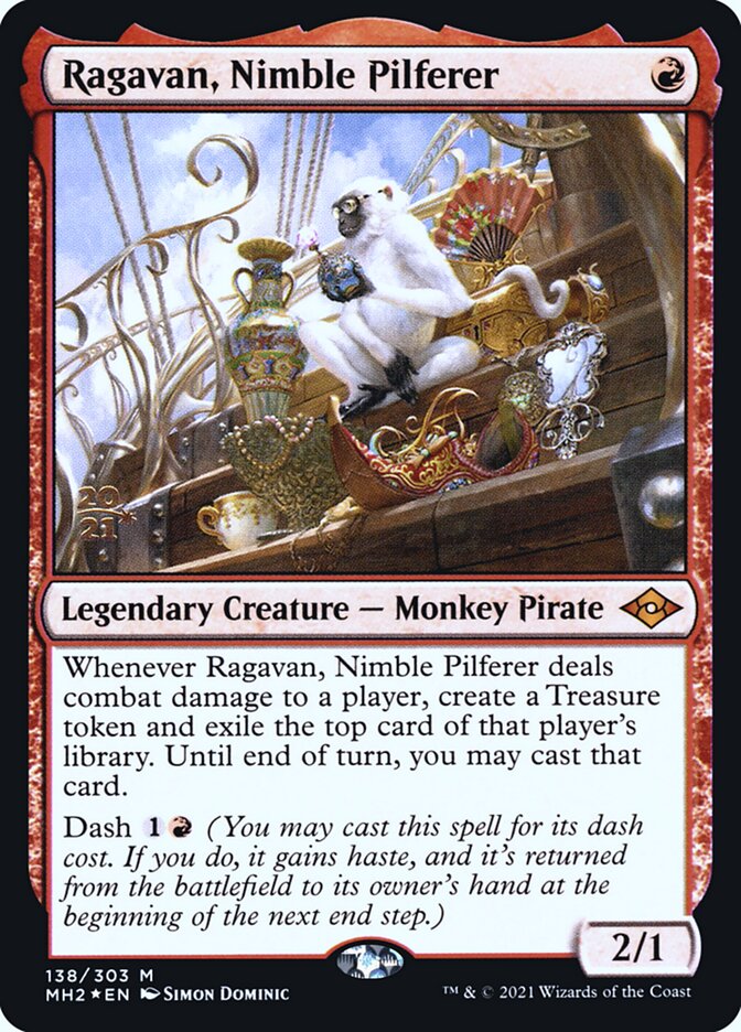 Ragavan, Afanador Ágil / Ragavan, Nimble Pilferer - Magic: The Gathering - MoxLand