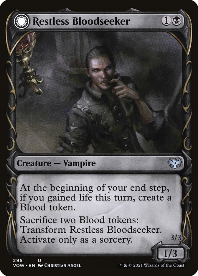 Caçador de Sangue Inquieto / Restless Bloodseeker - Magic: The Gathering - MoxLand