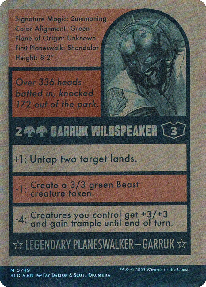 Garruk Wildspeaker - Magic: The Gathering - MoxLand