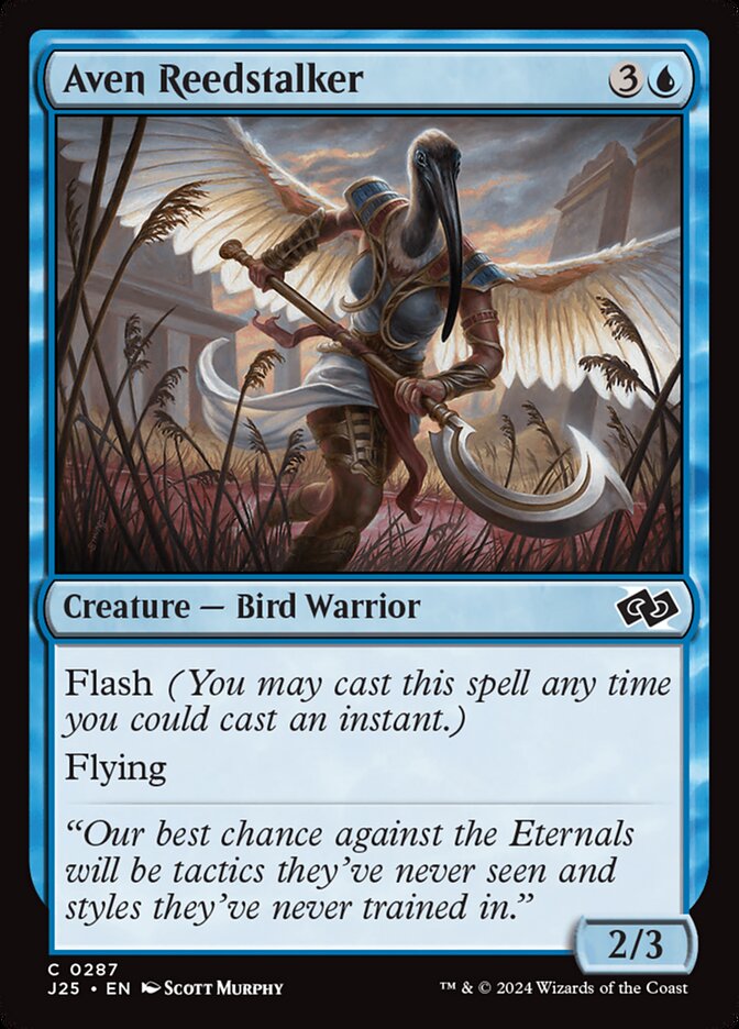 Espreitadora dos Juncos Aviana / Aven Reedstalker - Magic: The Gathering - MoxLand