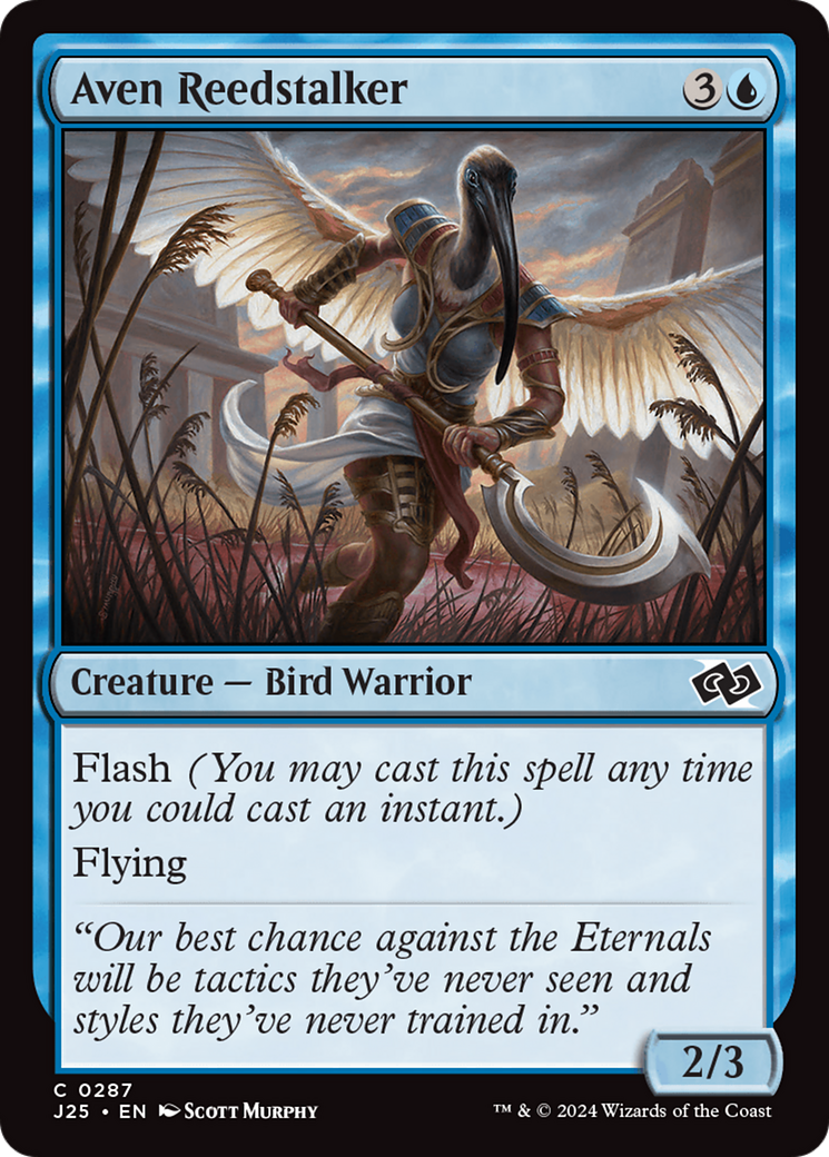 Espreitadora dos Juncos Aviana / Aven Reedstalker - Magic: The Gathering - MoxLand